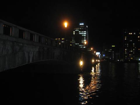 萬代橋夜景