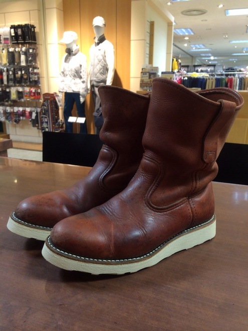 REDWINGペコスブーツ×vibram#4014オールソール REDWINGペコスブーツ×vibram#4014オールソール