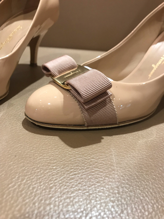 Salvatore Ferragamo×vibramカラーハーフラバーベージュ